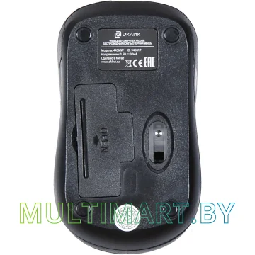 Мышь Oklick 445MW (черный) картинка 2